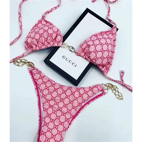 gucci swin suit|women Gucci bikini.